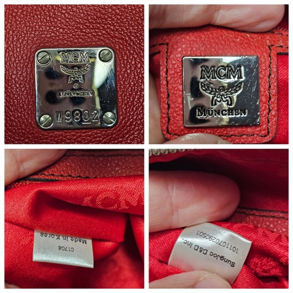 MCM small red boston - Picture 7 of 11